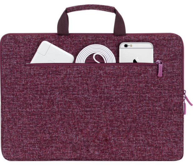 RIVACASE Anvik 7913 13,3" z uchwytem czerwony burgund - 1077867 - zdjęcie 4